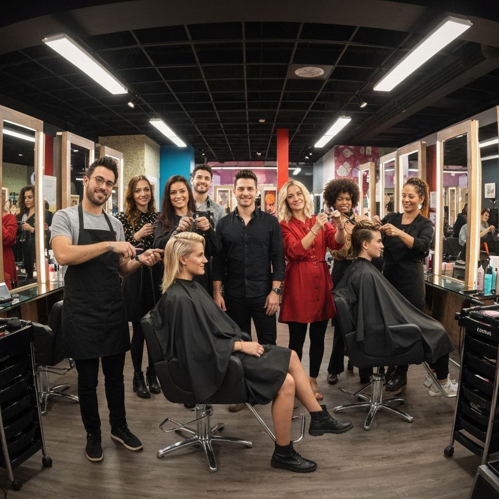 Equipe do Bella Hair Studio